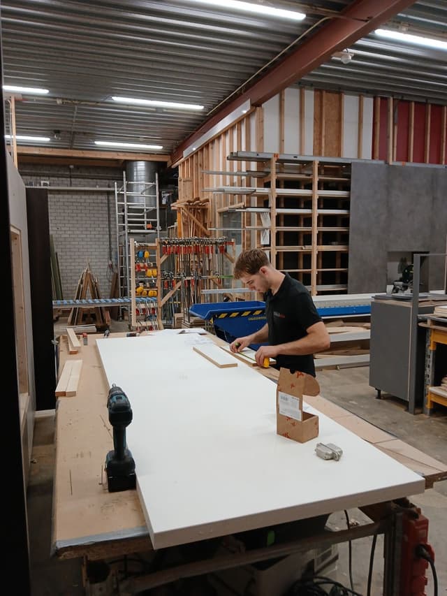 Productie in de werkplaats