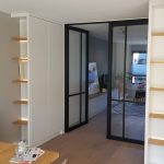 Decosier wandkasten met planken