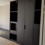 Wandkast met audiomeubel