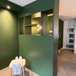 Roomdivider groen