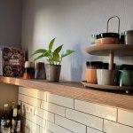 Massief eiken wandplank