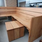 Houten tuinbank